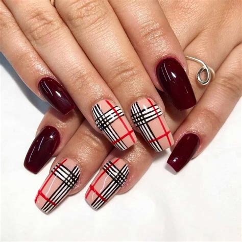 nail burberry|burberry nail strips.